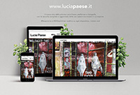 Sito web responsive per Lucia Paese, artista.